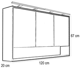 Porto 120 komplett fehér-rauna szil