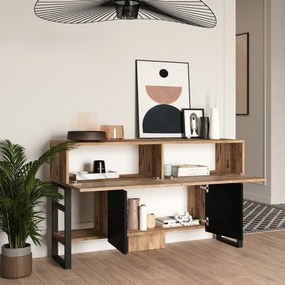 Miam Atlantic Pine konzolasztal szekrénnyel