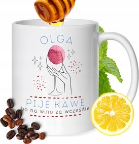 Bögre Olga Barátnő Feleség Barátnő Ajándék Nyomtatott Fehér 330ml