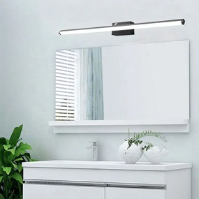 LED FÜRDŐSZOBA LÁMPA TÜKÖR fölötti 20W 100cm APP375-1W black