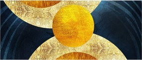 Kép - Körök (120x50 cm)