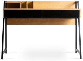 Cass íróasztal 120 cm barna