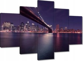 Festmények 150x105 Híd az éjszakában Usa New York