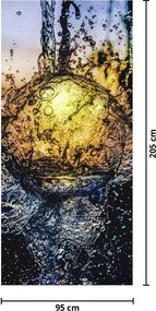 Fotótapéta ajtóra - Víz (95x205cm)