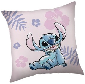 Jerry Fabrics Lilo és Stitch párna rózsaszín, 35 x 35 cm