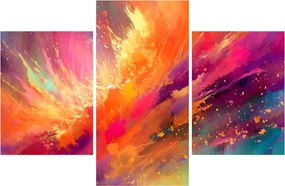 Kép - Dinamikus absztrakció (90x60 cm)