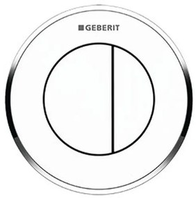 Geberit Typ 10 öblítő gomb WC-hez fényezett króm 116.055.KJ.1