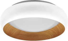 Osram - dimmelhető LED mennyezeti lámpa ORBIS LIVIA LED/16W/230V átm. 30 cm fehér/barna