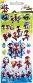 Pókember Spidey bubble matrica