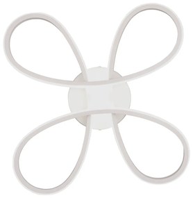 Fehér LED mennyezeti lámpa 40x40 cm Fly – Trio