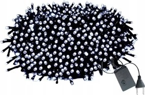 LED-es karácsonyfa fényfüzér 1000 hideg fehér – beltéri 72m