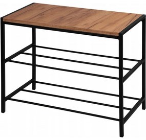 Rusztikus Tárolópolc-Cipősszekrény B1 - Artisan N