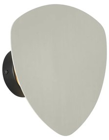 Design bézs organikus fali lámpa 20 cm 2-lámpás - Pulley