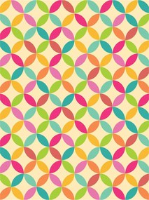 Fotótapéta Ovális absztrakt vinil geometria 184x254 krém háttér +ragasztó