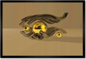 Poszterek keretben 60x40 Golyók a kézben