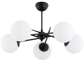 Felületre szerelhető csillár PRIMERY 5xE14/10W/230V fekete