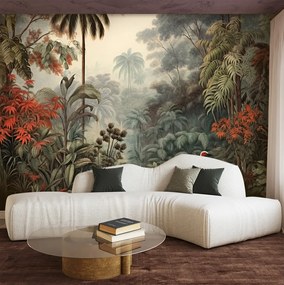 Gario Fotótapéta Sűrű trópusi dzsungel Anyag: Vlies, Méret: 300 x 210 cm