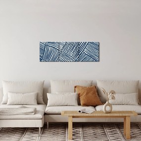 Kép - 3D vonal (órával) (90x30 cm)