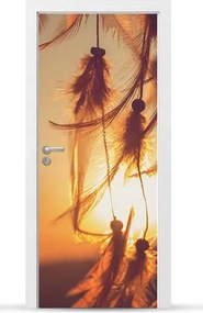 Furnér Kültéri Ajtó matrica Bútor öntapadós Könnyű Ragasztás