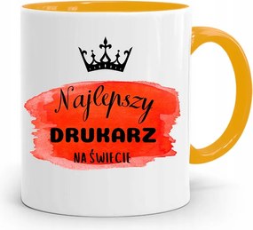 Nyomtatónak Sárga Bögre Születésnapi Ajándék fényképes nyomtatással