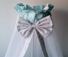 4 részes babaágynemű szett - NELLI ÁLMODIK, kék