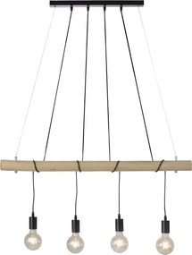Paul Neuhaus loft függeszték tero fekete fa pln15505-18
