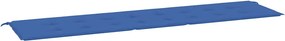vidaXL királykék oxford szövet kerti padpárna 200x50x4 cm