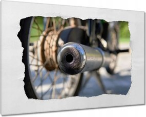 Vászonkép 60x40 Simson kipufogócső
