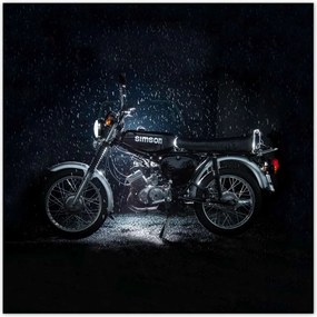 Poszter 70x70 Simson S51 Négysebességes Simson négyes dupla