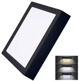 LED fény panel Solight fekete WD175-B
