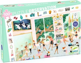 Megfigyeltető puzzle - Balett iskola, 100 db-os - The dance school