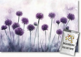 Fotótapéta Flizelina Természet Lila Lóhere Virágok 300x210 ragasztó