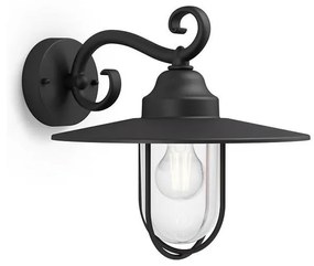 Philips Massive 16270/30/PN - Kültéri fali lámpa 1xE27/60W/230V IP44