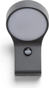 RENDL ELIA PIR fali lámpa antracitszürke 230V LED 9W IP44 3000K