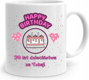 Születésnapra 30 30-es 30-as Bögre Tökéletes Ajándék fényképes nyomtatással