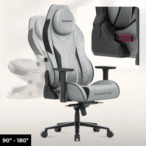 Ultra Gravity, Game szék, ergonomikus, velúr, szürke