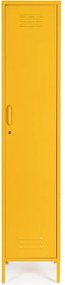 Sárga fém zárható szekrény 38x185x46 cm Cambridge – Yes Everyday
