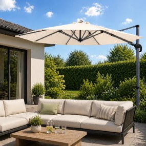 Furnigo Lumin napernyő Ø300 cm - krém