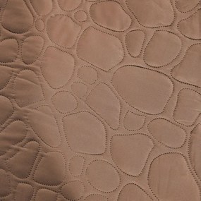Világosbarna STONE ágytakaró Méret: 200 x 220 cm