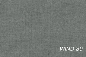 Vario sarokkinyitható kanapé, univerzális állású - szürke Wind 89 zsenília