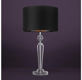 Eglo 390158 - Asztali lámpa PASIANO 1xE27/40W/230V fekete