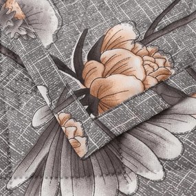 Nyári takaró FLORVEX 140x200 cm, szürke