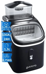 Guzzanti GZ 123A jégkészítő, fekete