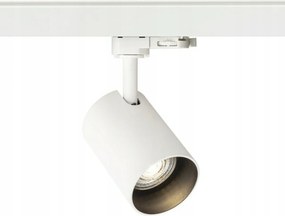 Rendl Connor spotlámpa háromfázisú sínhez fehér/fekete Led GU10 10W 230V