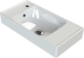 CeraStyle SHARP - BAL CSAPLYUKAS - porcelán mosdókagyló - 60 x 30 cm