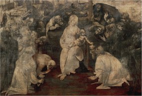 Fotótapéta Flizelin az Otthon Szobájába 3D Spirituális találkozás 104x70 Ragasztó