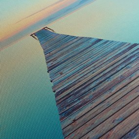 Kép - Móló a végtelenségig (órával) (90x30 cm)