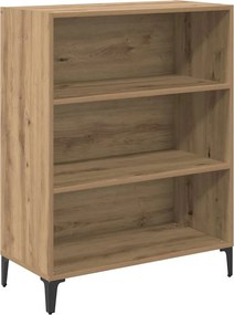 vidaXL Széf Artisan tölgy 69,5 x 32,5 x 90 cm Faanyag
