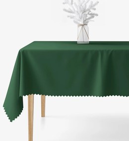 Goldea karácsonyi teflonbevonatú asztalterítő - sötétzöld 100 x 140 cm