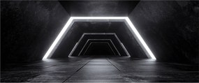Kép - Futurisztikus alagút (120x50 cm)